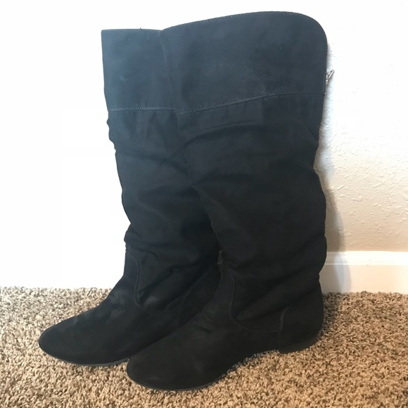 report slouch boots